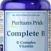 Puritans's Pride Puritan's Pride Complete B (B-Complex Vitamin) 100Caps Vitamins & Minerals
