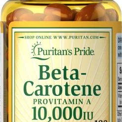 Puritans's Pride Puritan's Pride Beta Carotene 3000mcg (10,000IU) (100 Softgels)