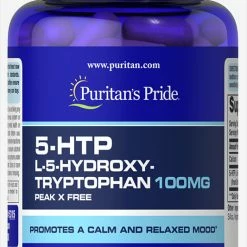 Puritans's Pride Puritan's Pride 5-HTP L-5-Hydroxy-Tryptophan 100mg (60 Caps)