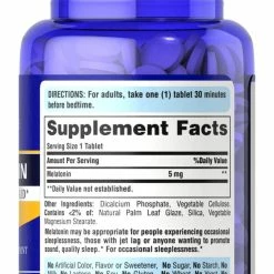 Puritans's Pride Puritan's Pride Extra Strength Melatonin 5mg