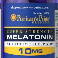 Puritans's Pride Nootropics & Focus Puritan's Pride Super Strength Melatonin 10mg