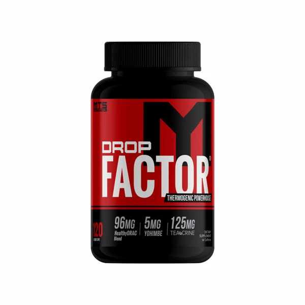 New 😉 MTS Nutrition Drop Factor (120 Caps) Fat Burners 🌟 1 MTS Nutrition Drop Factor (120 Caps) Fat Burners
