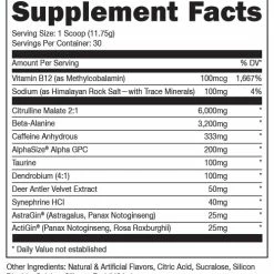 Bucked Up Woke AF Pre-Workout