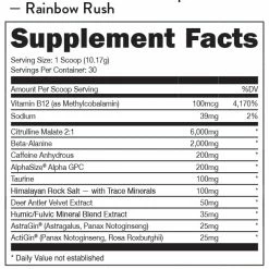 Bucked Up Pre-Workout Black