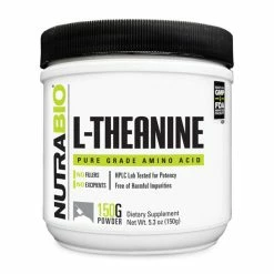 Nootropics & Focus NutraBio L-Theanine (Caps & Powder)