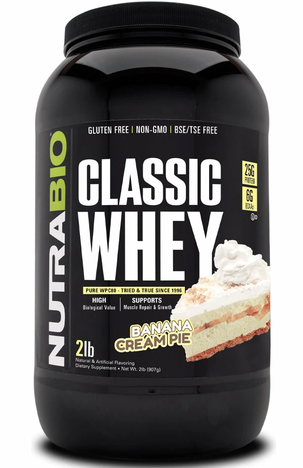 Discount ✨ NutraBio Classic Whey 🌟 3 NutraBio Classic Whey