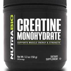 NutraBio 100% Pure Creatine Monohydrate