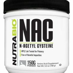 NutraBio N-Acetyl-Cysteine NAC Powder Vitamins & Minerals