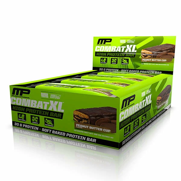 Cheap 😍 Muscle Pharm Combat XL Protein Bars (12 Bars) 🎉 1 Muscle Pharm Combat XL Protein Bars (12 Bars)