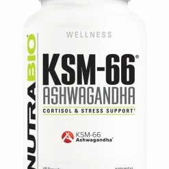 New ⌛ Nutrabio KSM-66 Ashwagandha 🔥 5 Nutrabio KSM-66 Ashwagandha
