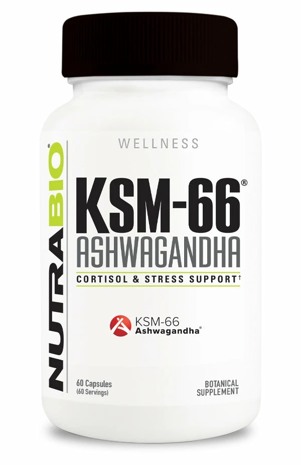 New ⌛ Nutrabio KSM-66 Ashwagandha 🔥 3 Nutrabio KSM-66 Ashwagandha