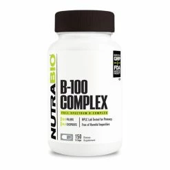 Vitamins & Minerals NutraBio Vitamin B-100 Complex (150 Caps)