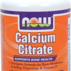NOW Calcium Citrate (100tabs) Vitamins & Minerals