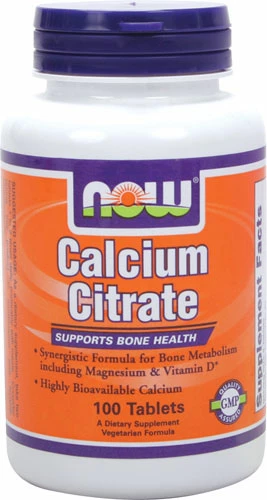 Brand new ๐ NOW Calcium Citrate (100tabs) Vitamins & Minerals ๐ 1 NOW Calcium Citrate (100tabs) Vitamins & Minerals