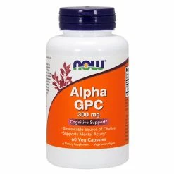 Nootropics & Focus NOW Alpha GPC 300mg (60 VCaps)