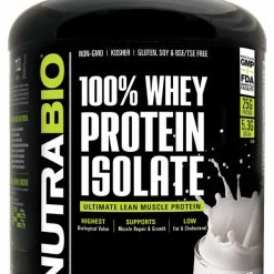 NutraBio 100% Whey Protein Isolate