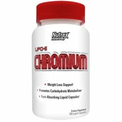 Nutrex Lipo-6 Chromium Vitamins & Minerals