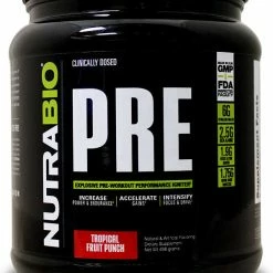 NutraBio Pre (Regular And Stim Free) Pre-Workout
