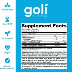 Goli Nutrition Ashwagandha Gummies