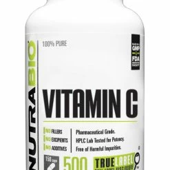 Vitamins & Minerals NutraBio Vitamin C Capsules