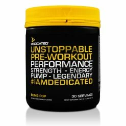 Dedicated Nutrition Unstoppable (Expires 1-20) Pre-Workout