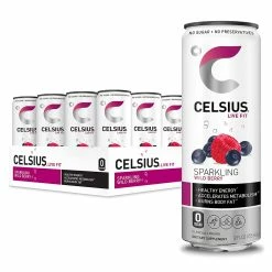 Pre-Workout Celsius Energy Drink