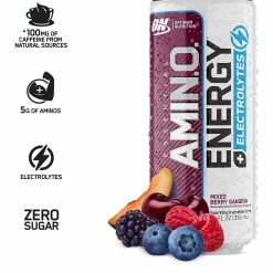 Amino Acids / Intraworkout Optimum Nutrition Sparkling Amino Energy RTD