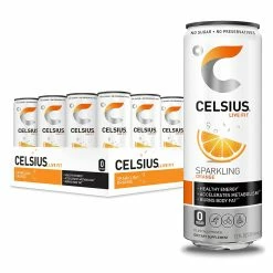 Pre-Workout Celsius Energy Drink