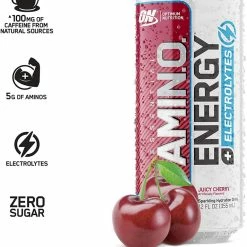 Amino Acids / Intraworkout Optimum Nutrition Sparkling Amino Energy RTD