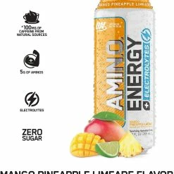 Amino Acids / Intraworkout Optimum Nutrition Sparkling Amino Energy RTD