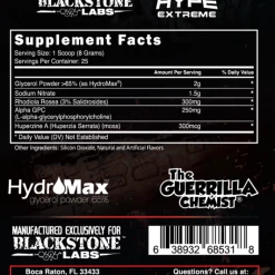 Blackstone Labs Hype Extreme