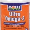 NOW Ultra Omega-3 (180softgels) Vitamins & Minerals