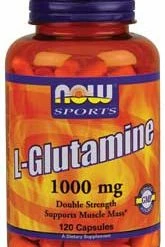 NOW L-Glutamine 1000mg Amino Acids / Intraworkout