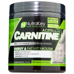 Amino Acids / Intraworkout Nutrakey Acetyl-L-Carnitine (250g)