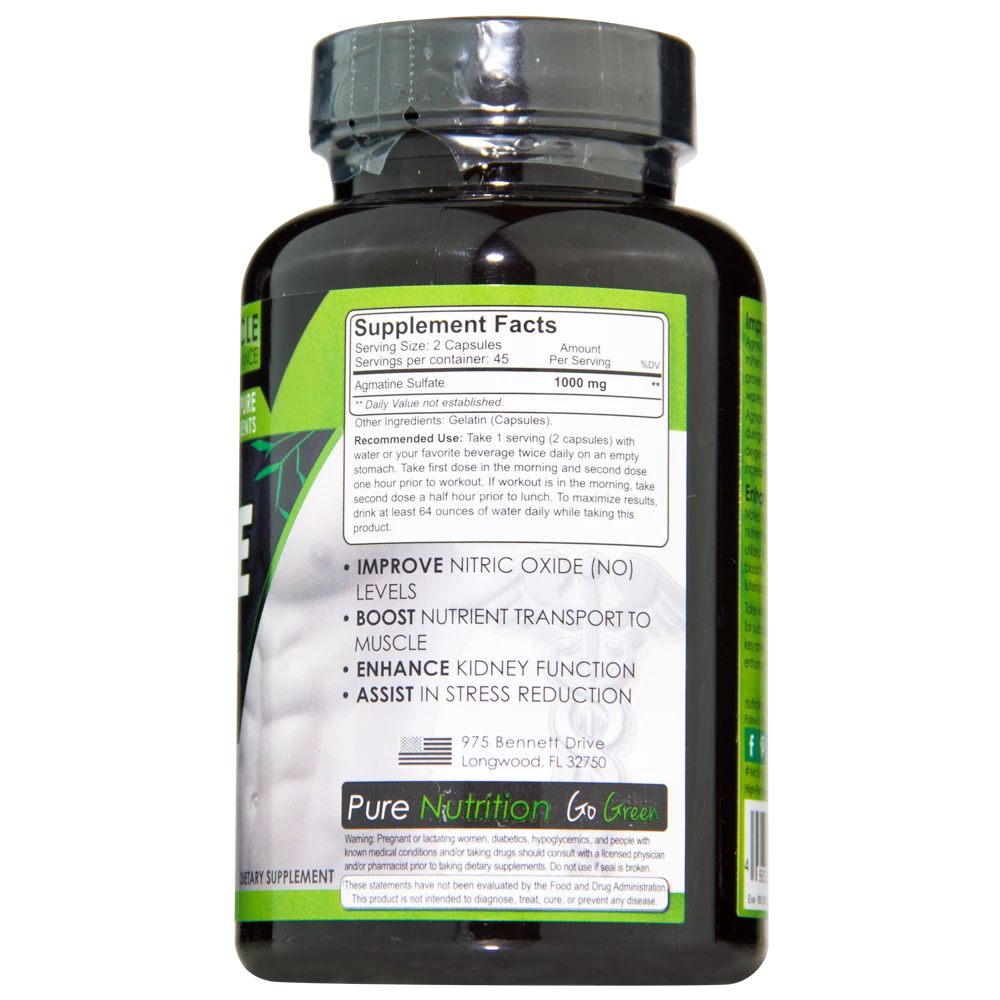 Coupon ๐ Nutrakey Agmatine (90 Caps) Amino Acids / Intraworkout ๐ 2 Nutrakey Agmatine (90 Caps) Amino Acids / Intraworkout