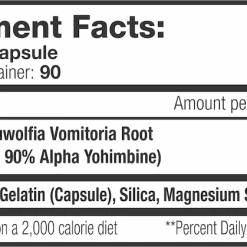 Fat Burners SNS Alpha Yohimbine