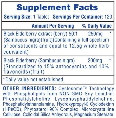 Cheap π Hi Tech Pharmaceuticals Hi Tech Pharma Black Elderberry (120 Tablets) π 2 Hi Tech Pharmaceuticals Hi Tech Pharma Black Elderberry (120 Tablets)