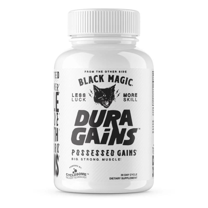 Budget π Black Magic Supply Dura Gains (60 Caps) βοΈ 1 Black Magic Supply Dura Gains (60 Caps)