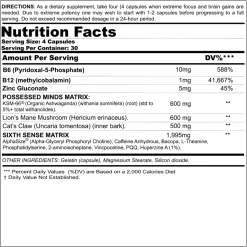 Nootropics & Focus Black Magic Supply Brain Waves 30 Day Cycle