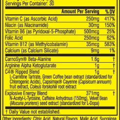 Cellucor C4 Ripped Pre-Workout