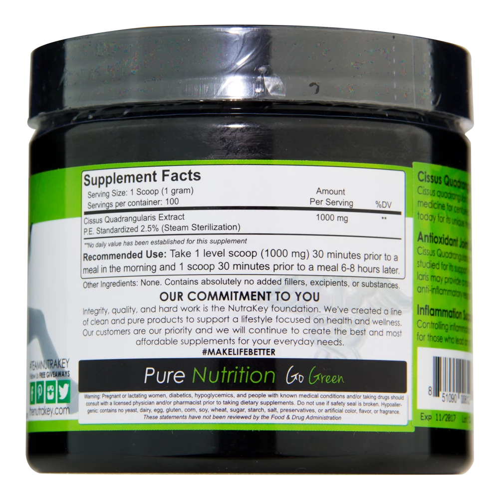 Best deal ๐ฅฐ Vitamins & Minerals Nutrakey Cissus Quadrangularis Powder (100g) ๐ 2 Vitamins & Minerals Nutrakey Cissus Quadrangularis Powder (100g)