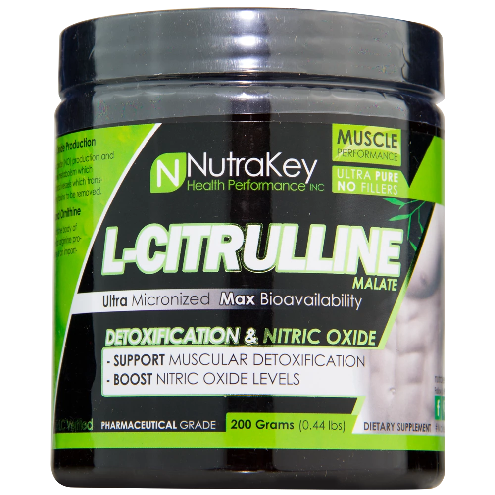 Promo ⭐ NutraKey Citrulline Malate (200g) 🎉 1 NutraKey Citrulline Malate (200g)