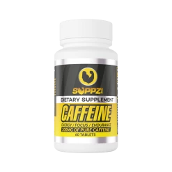 Suppz Caffeine 200mg 60 Tablets