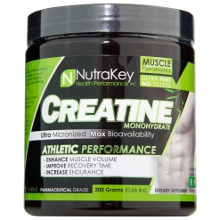 NutraKey Creatine Monohydrate Powder