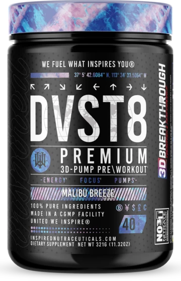 Buy ✔️ Pre-Workout Inspired Nutraceuticals DVST8 Global 🥰 3 Pre-Workout Inspired Nutraceuticals DVST8 Global