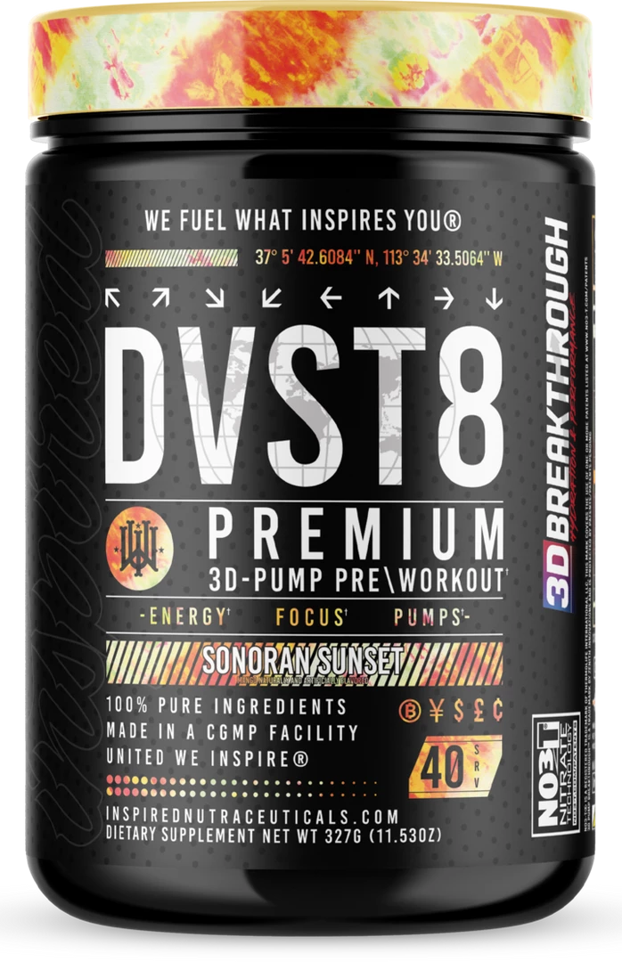 Buy ✔️ Pre-Workout Inspired Nutraceuticals DVST8 Global 🥰 4 Pre-Workout Inspired Nutraceuticals DVST8 Global