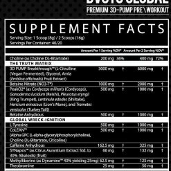 Pre-Workout Inspired Nutraceuticals DVST8 Global