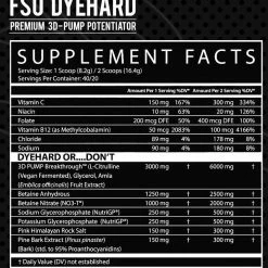 Pre-Workout Inspired Nutraceuticals FSU DYEHARD