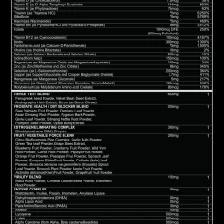 Modern Hardcore Nutrition MHN Fierce 5 Men's Multi (180 Tabs) Multivitamins