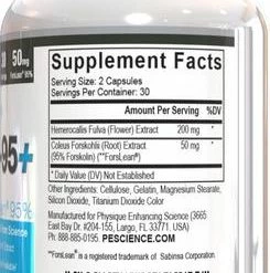 PES Forskolin-95+ (60 Caps)